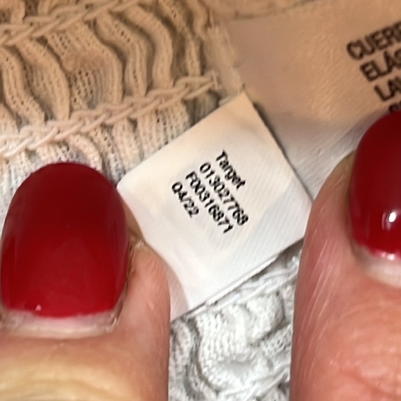 paper bag high waist tan Shorts S WHITE HALTER top tie neck CROPPED outfit SET - Picture 11 of 13